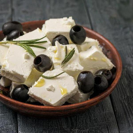 Barrel-aged Greek Feta Cheese and Kalamata Olives in Greek organic Olive Oil by Chef Lippe-Chef Lippe Shop
