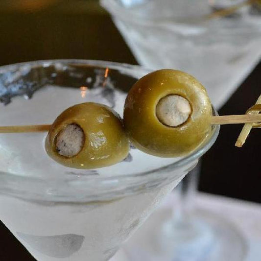 Blue Cheese Olives - Hand Stuffed by Rain-Chef Lippe Shop